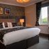 The Red Lion Inn by Chef & Brewer Collection in Sheffield, bedroom with king bed and window view