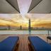 Capri by Fraser, Bukit Bintang rooftop infinity pool overlooking Kuala Lumpur skyline at sunset