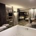 Iris Hotel, Erbusco: spa suite with freestanding bathtub, lounge area and fireplace