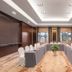 Lakeside Resort Jingdezhen meeting room with U-shaped conference table and city views