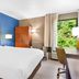Comfort Inn Greenville - Haywood Mall guest room with king bed, desk, wardrobe and window view in Greenville