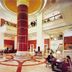 Jaypee Vasant Continental lobby in New Delhi with a tall central column and marble floor
