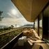 Grand Park Hotel Rovinj by Maistra Collection terrace with sea views and sunlit lounge seating in Rovinj