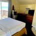 Northwinds Motel in Mackinaw City guest room with balcony ocean view and TV