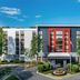 Hyatt Place Atlanta/Alpharetta/North Point Mall exterior in Alpharetta with modern entrance and landscaping