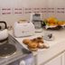 Elegance Palmeras Playa buffet corner with kettle, toaster, coffee maker and pastries in Puerto de la Cruz
