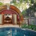 Templation Hotel Siem Reap: dome villa with private pool and open doors to a cozy interior