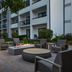 Courtyard by Marriott Kansas City Overland Park/Metcalf courtyard with fire pit and patio seating in Overland Park