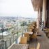 The Landmark Hotel in Baku balcony terrace with city skyline views and outdoor seating