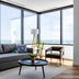 Mint House Dallas Downtown By Kasa suite with floor-to-ceiling windows and city views in Dallas