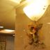 Central Hotel Fukuoka in Fukuoka, wall sconce with floral wall decoration in a lobby area