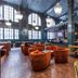 Hotel Indigo Nashville - The Countrypolitan lobby lounge with velvet chairs and high ceilings