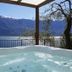 Hotel Atilius Adults Only in Limone sul Garda: lakeview hot tub with mountain backdrop