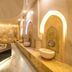 Sky Blue Hotel & Spa, Ploieşti: luxurious spa hammam with ornate stone walls and patterned central platform