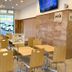 Toyoko Inn Wako-Shi Ekimae in Wako lobby dining area with wooden tables and chairs