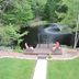 Gite Passion et Tendresse B&B in Shefford with pond, fountain and small deck chairs