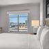Hyatt House Emeryville/San Francisco Bay Area room with bay view, TV, and bed