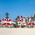 Beach Village at The Del, LXR Hotels & Resorts in Coronado, beachfront resort with red roofs and oceanfront views