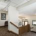 The Kimball at Temple Square in Salt Lake City lobby with elevator and staircase landing
