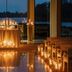 InterContinental Sanctuary Cove Resort in Hope Island candlelit wedding ceremony venue with water view
