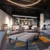 Ola Santiago Providencia, Tapestry Collection by Hilton lobby lounge with modular seating in Santiago