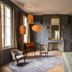 La Divine Comédie-Suites Deluxe in Avignon, elegant suite with fireplace, chandelier and large windows