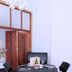 Bon Marie B&B Hamilton dining table set for two in a guest room