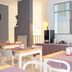 B&B I 10 Mondi Milan breakfast room with tables, chairs and coffee station