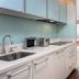 Wyndham Midtown 45 King Room in New York with kitchenette, bed, seating area and city view