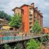 River Terrace Resort & Convention Center in Gatlinburg beside a creek with mountain views