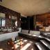 Le Moulin de la Wantzenau in La Wantzenau: modern lounge with steps, mirrors and large windows