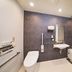 Koko Hotel Osaka Namba Sennichimae bathroom with toilet, sink, bathtub and shower in Osaka