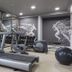 DoubleTree by Hilton Stratford upon Avon gym with treadmills, exercise bikes and a stability ball