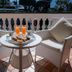 Villa Le Zagare Relais & Spa in Gragnano: balcony breakfast table with pastries and orange juice