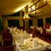Mbuzi Mawe Serena Camp dining tent with candlelit tables in Serengeti