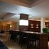Hampton By Hilton Derby City Centre bar lounge in Derby with high tables and ambient lighting