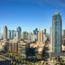 Marriott Marquis San Diego Marina skyline view of downtown San Diego and waterfront high-rises