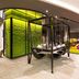 Novotel Resort & Spa Biarritz Anglet in Anglet, modern lounge with hanging chairs and colorful seating