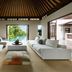 The Ungasan Clifftop Resort in South Kuta lounge with open view to lush greenery and pool