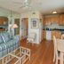 The Breakers Oceanfront 1 Bedroom Villas in Hilton Head Island: oceanfront condo with kitchen, dining area and sofa