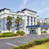SpringHill Suites by Marriott Jacksonville North I-95 Area exterior in Jacksonville with palm trees and porte-cochere