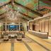 ITC Grand Goa, A Luxury Collection Resort & Spa, Goa lobby with ornate ceiling and chandeliers in Cansaulim