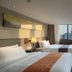 Home Inn Plus Guilin Railway Station Xiangbishan Park room with twin beds and city view in Guilin