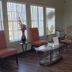 Express Inn & Suites San Antonio Near Sea World Medical Center lobby seating area with chairs and coffee table