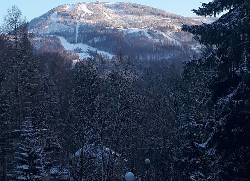 Hotel Halo Szczyrk in Szczyrk with mountain and forest views from the hotel