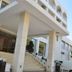 Serra Park in Side, 4-star hotel entrance with wide steps and white columns