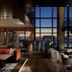 Mandarin Oriental, Tokyo lounge with floor-to-ceiling city views and sunset skyline