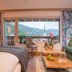 Hotel Tipotsch in Stumm room with balcony mountain and church view