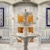 Kaya Izmir Thermal & Convention in Izmir: ornate indoor fountain beneath arched ceiling and tiled benches