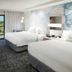 Courtyard by Marriott Fort Worth at Alliance Town Center guest room with two beds and city view